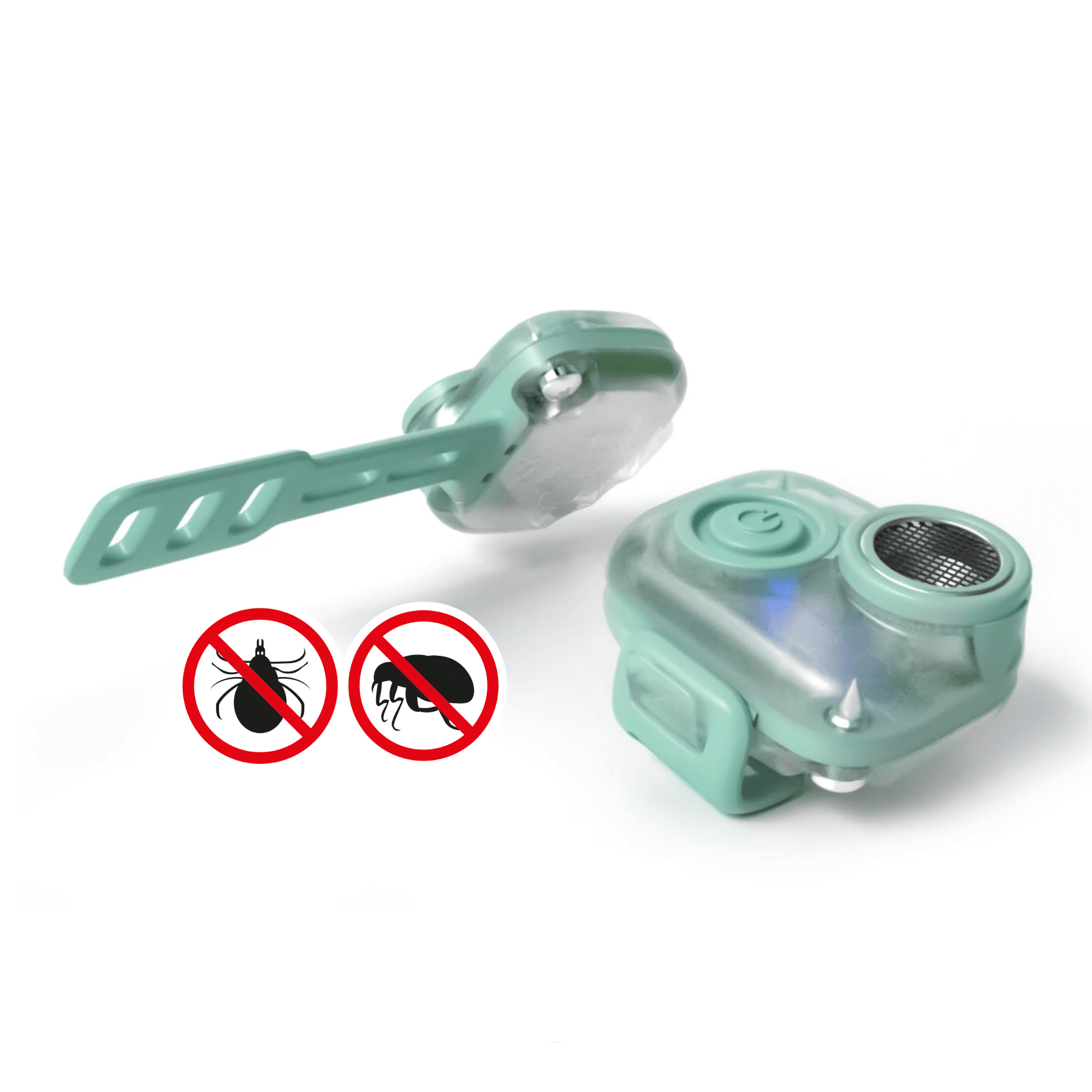 Soundshield MINI - 24/7 Ultraschall Technologie gegen Zecken & Flöhe - Jade 