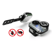 Soundshield MINI - 24/7 Ultraschall Technologie gegen Zecken & Flöhe - Schwarz 