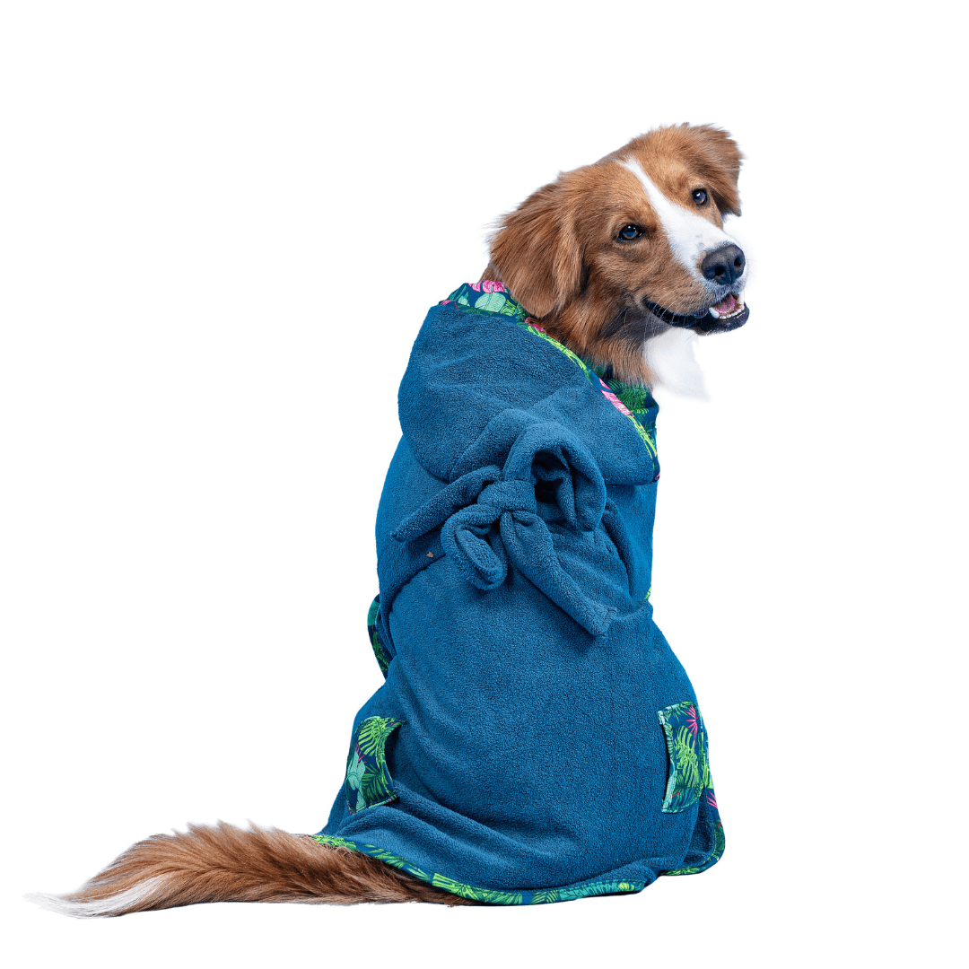Dog Bathrobe - ORIGINAL Tropical
