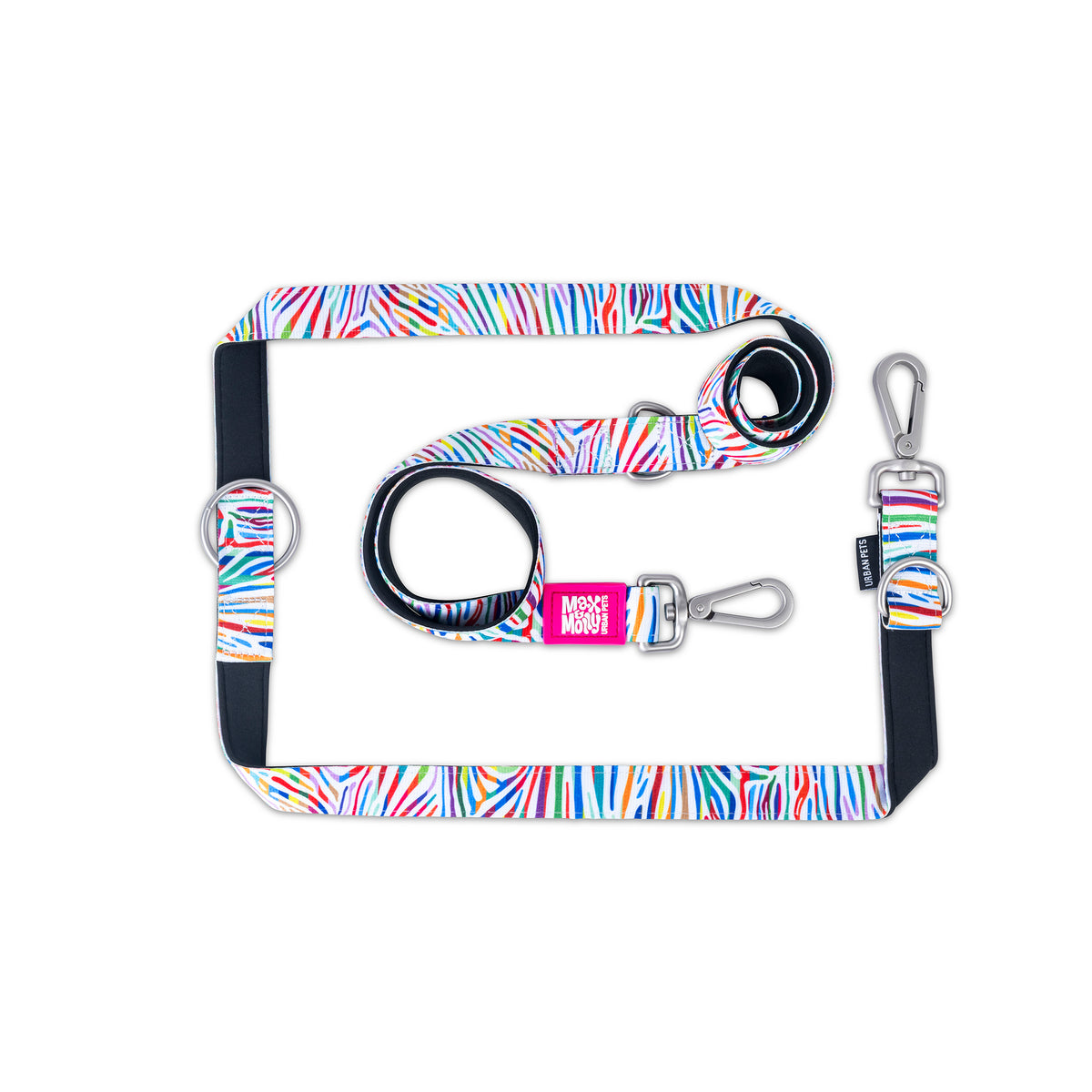 Multi Function Leash - Magic Zebra