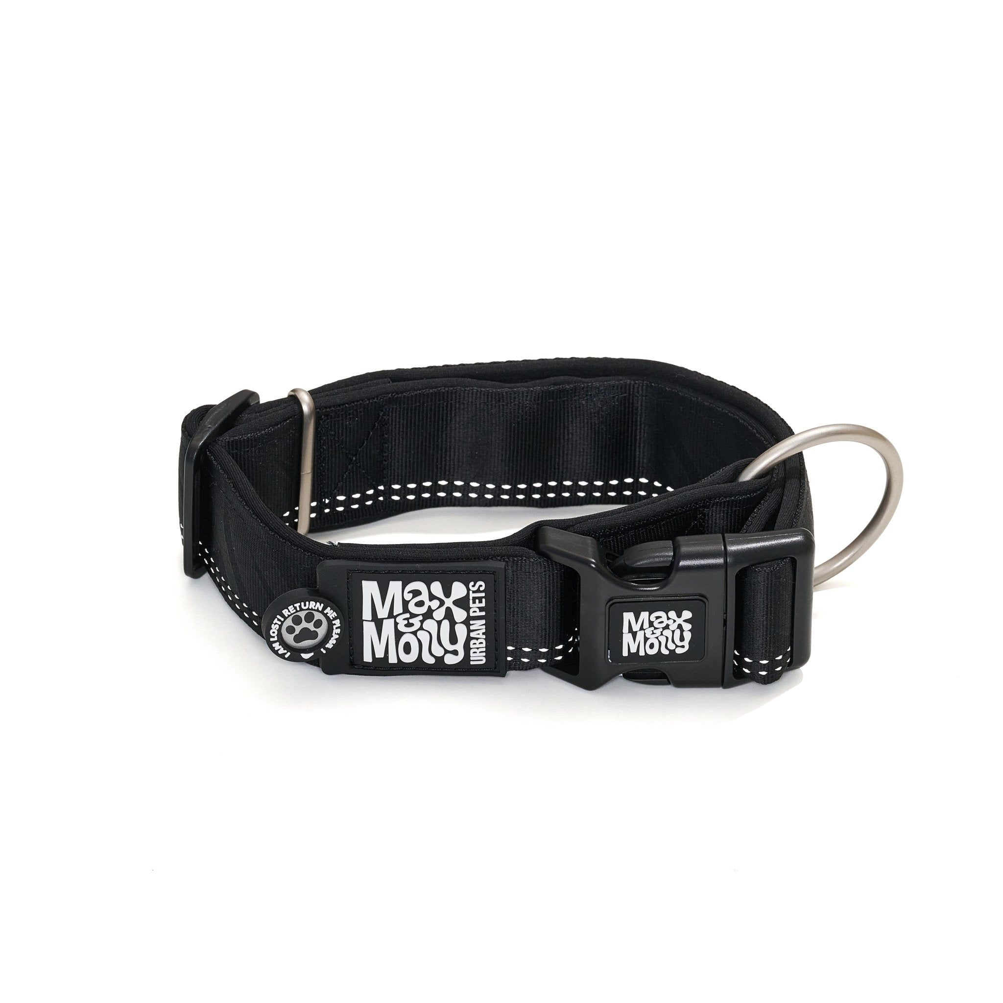 Smart ID Breites Halsband - Matrix 2.0 Black