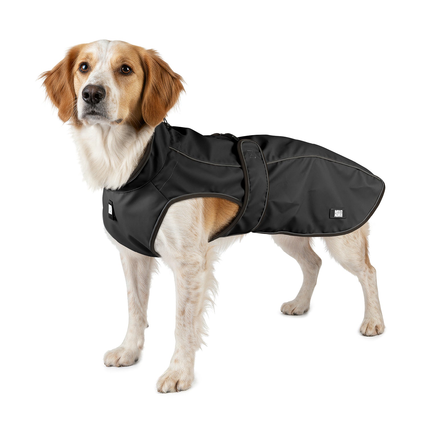 Regenmantel für Hunde - Matrix 2.0 Black