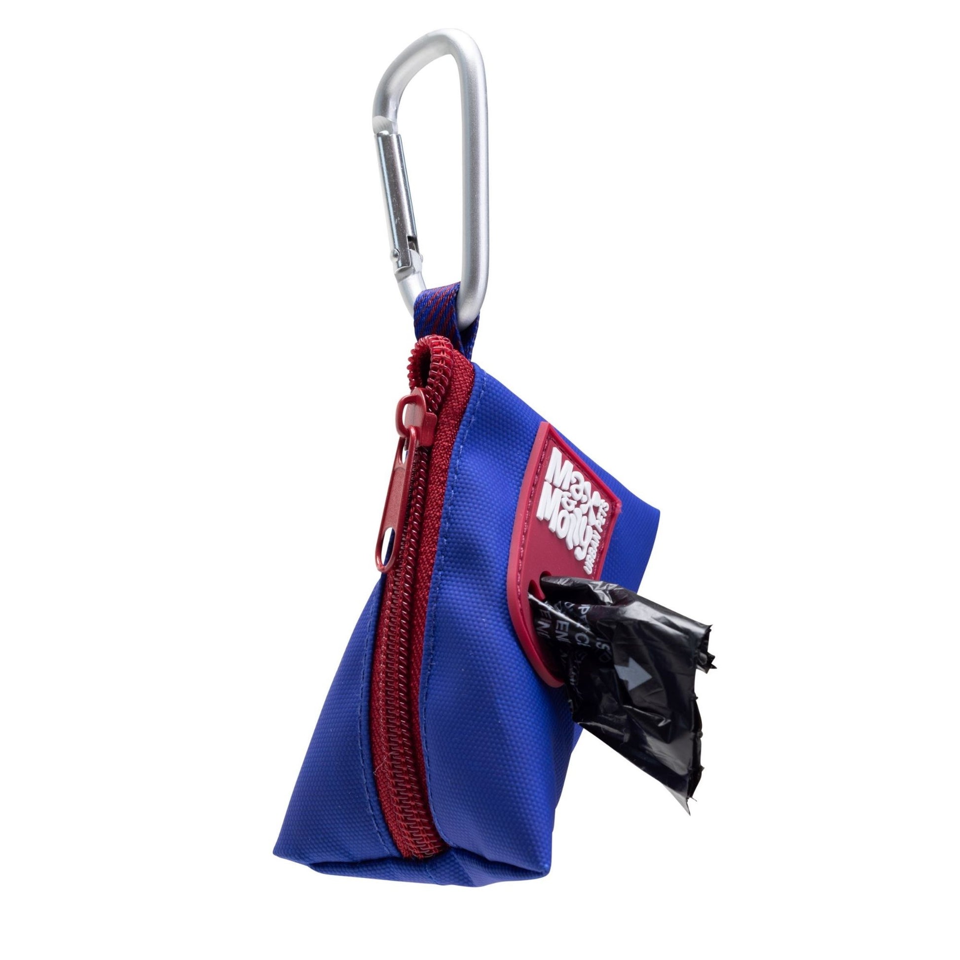 FC Barcelona poo bag carrier by Max & Molly – compact and practical for easy waste bag storage on walks.