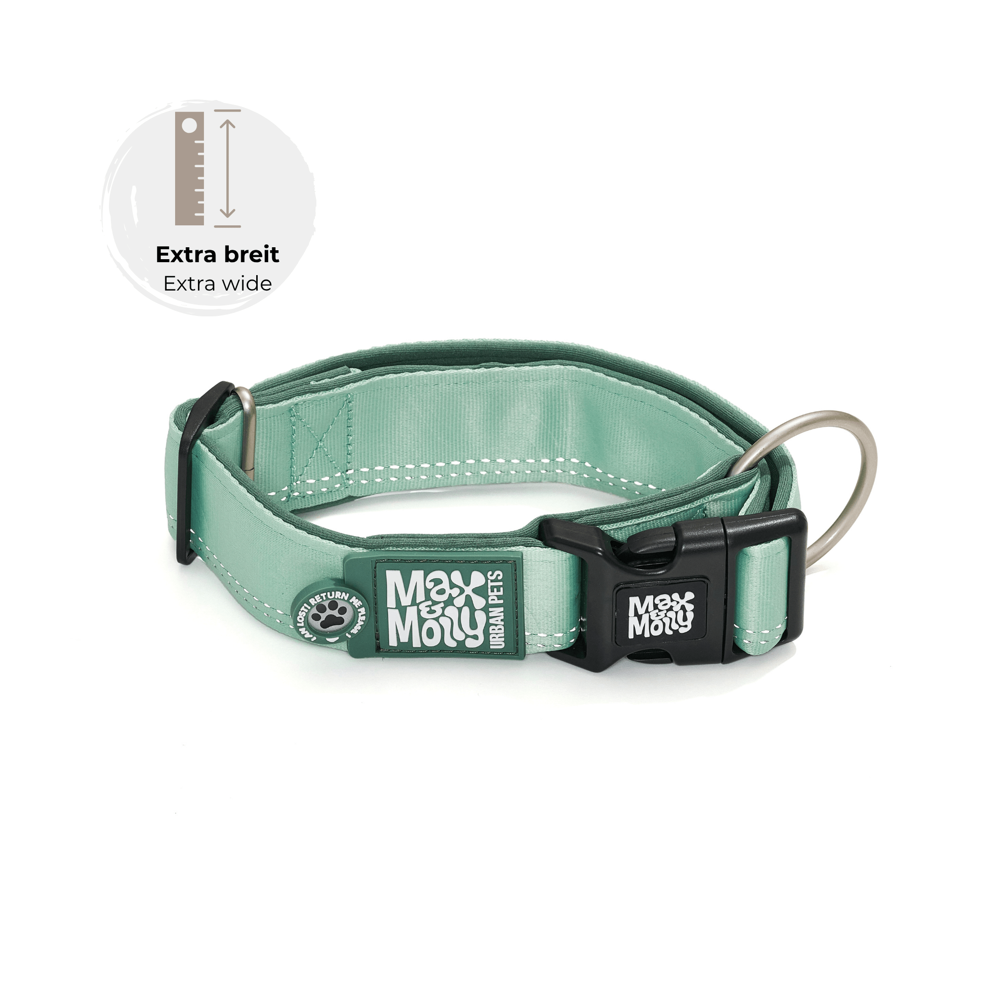 Smart ID Breites Halsband - Matrix 2.0 Jade