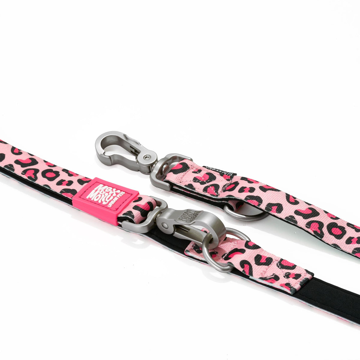Multi-Function Leash - Leopard Pink II