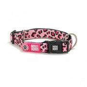 Gotcha! Smart ID Hunde Halsband - Leopard Pink II