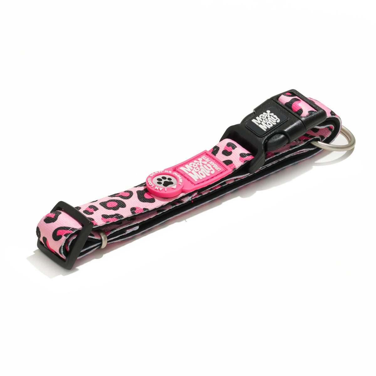 Gotcha! Smart ID Hunde Halsband - Leopard Pink II