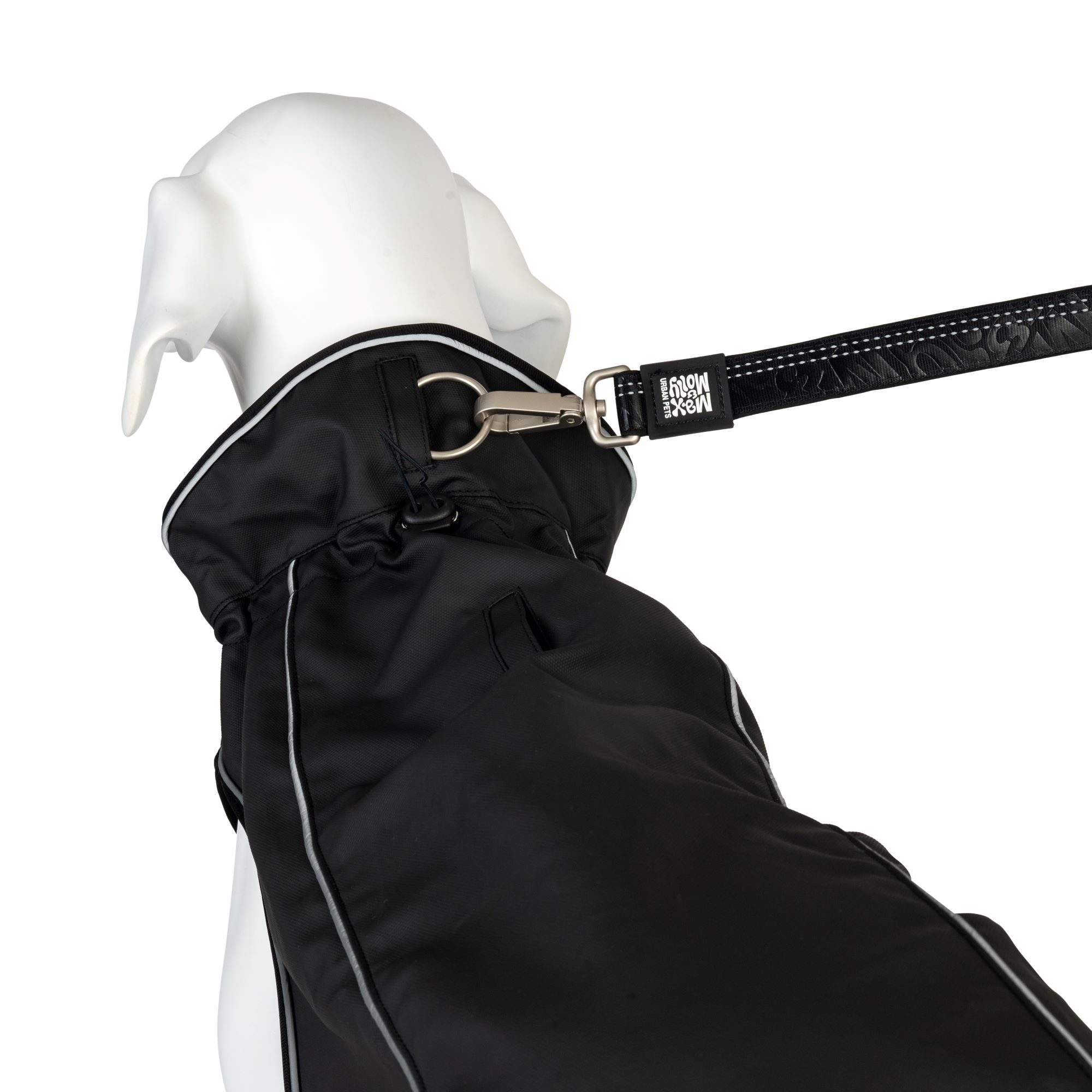Regenmantel für Hunde - Matrix 2.0 Black