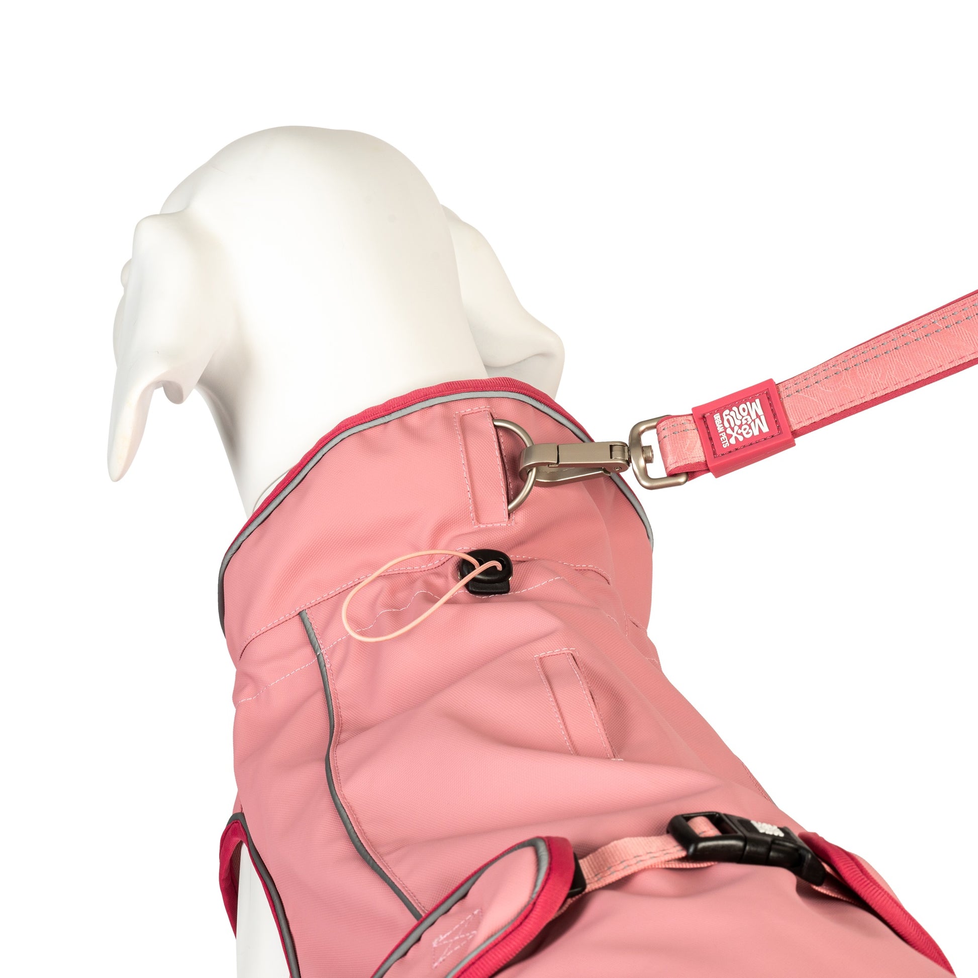 Max & Molly dog raincoat – waterproof, windproof, and adjustable for maximum comfort and protection.