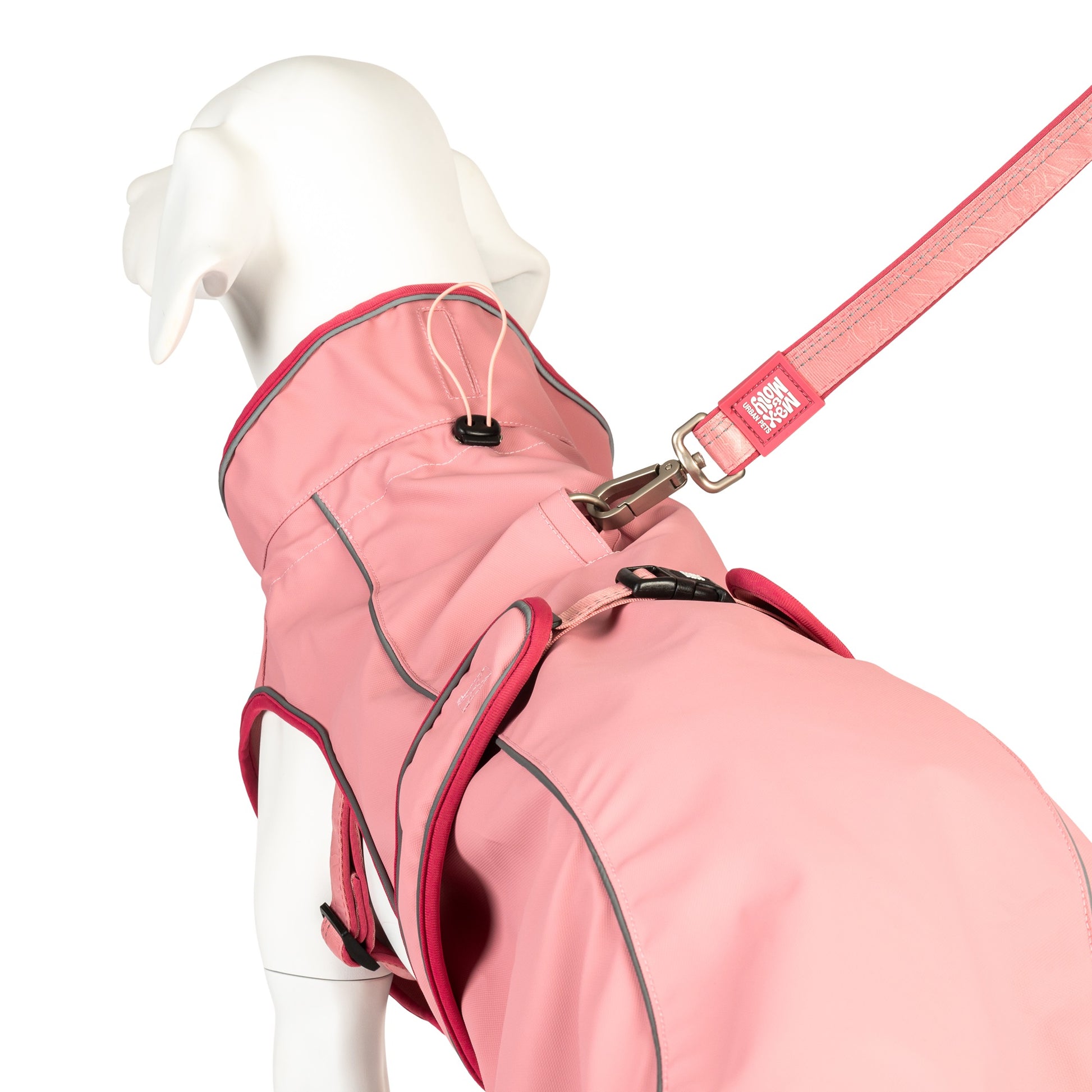 Max & Molly dog raincoat – waterproof, windproof, and adjustable for maximum comfort and protection.