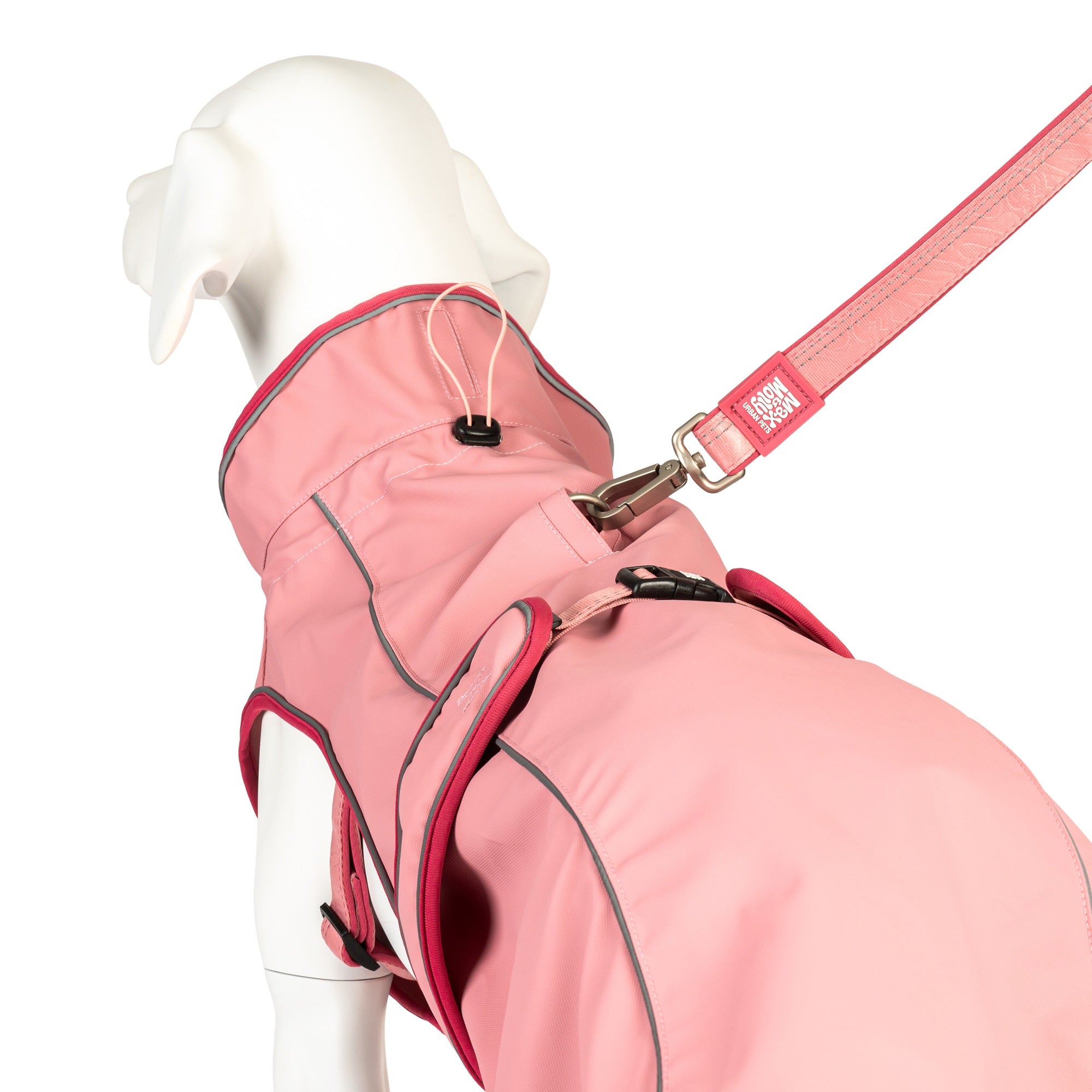 Max & Molly dog raincoat – waterproof, windproof, and adjustable for maximum comfort and protection.