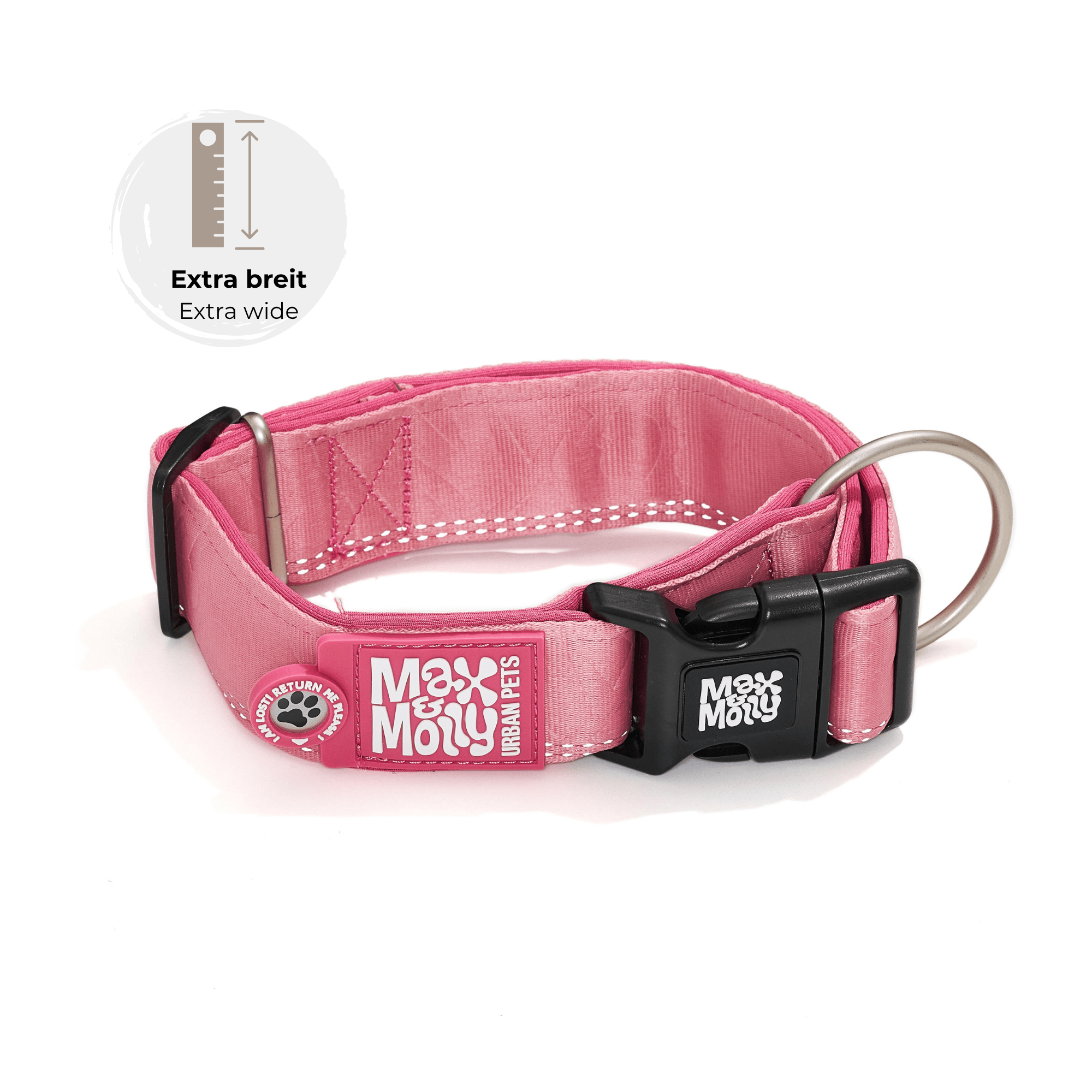 Smart ID Wide Collar - Matrix 2.0 Rose