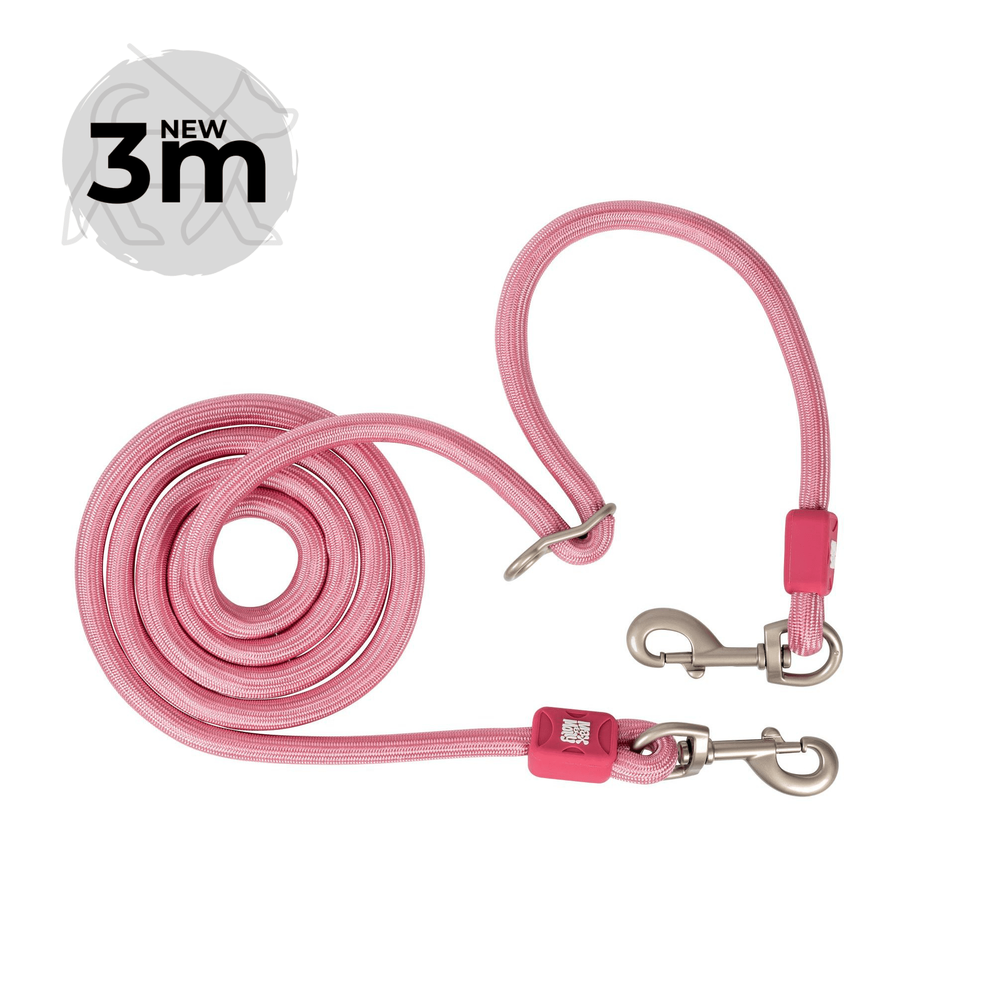 Rope Leash 3m Ø 10mm - Matrix 2.0 Rose