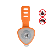 Soundshield - 24/7 Ultraschall Technologie gegen Zecken & Flöhe - Orange
