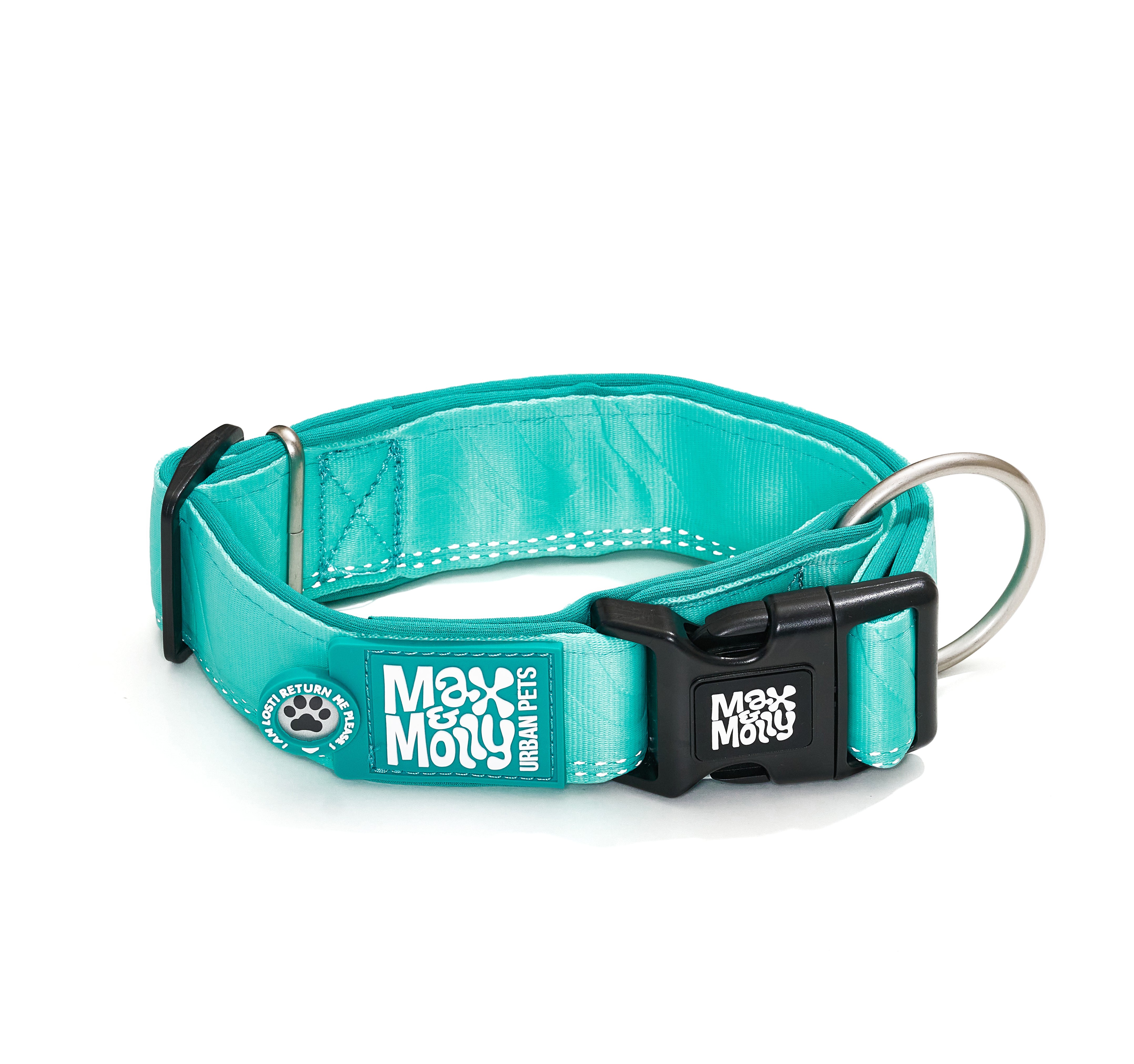 Smart ID Wide Collar - Matrix 2.0 Turquoise