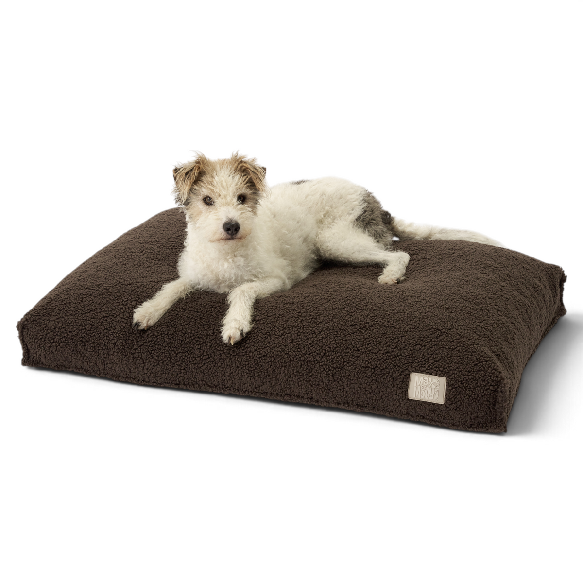 Dog Mattress Bed - Kivo Teddy Brown