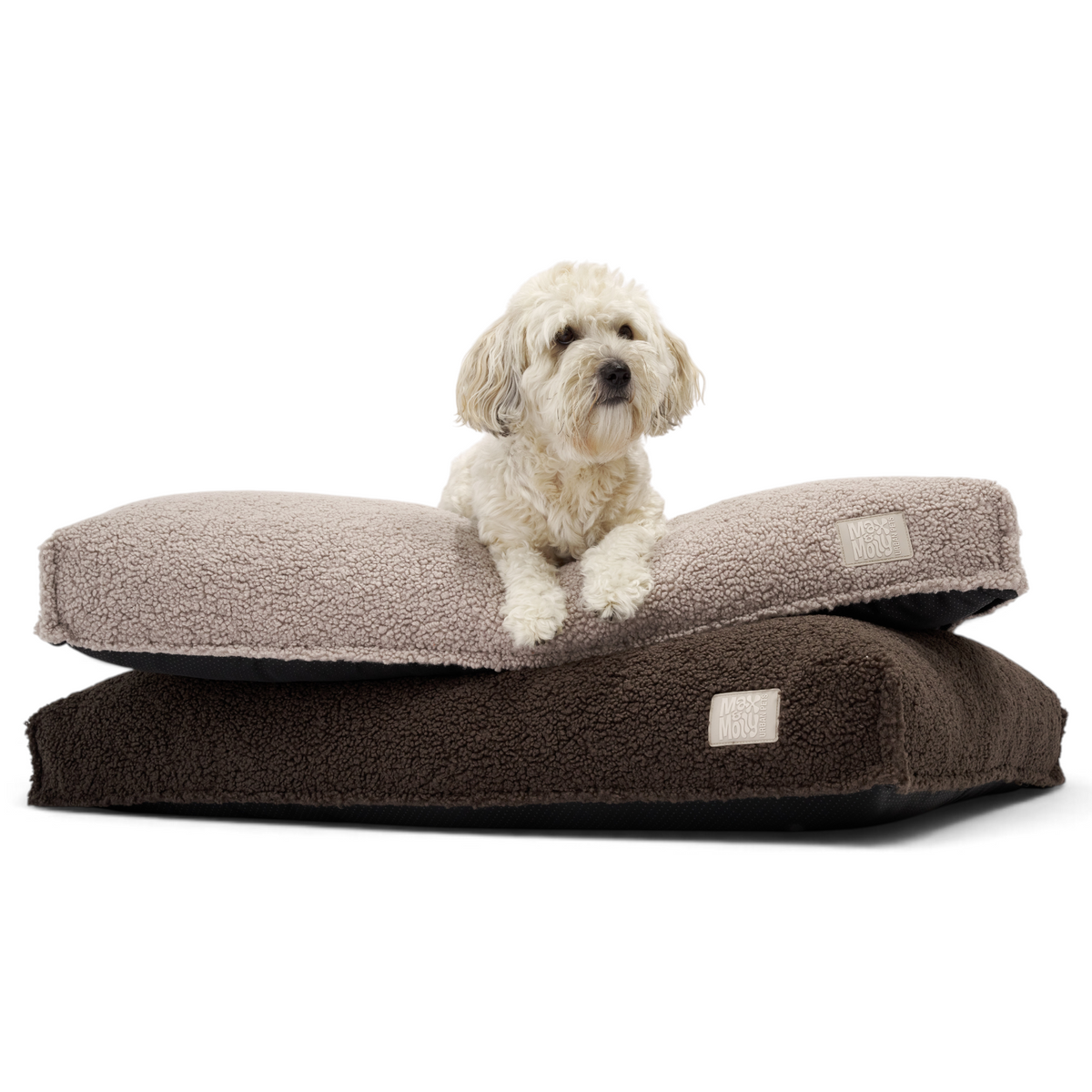 Dog Mattress Bed - Kivo Teddy Brown