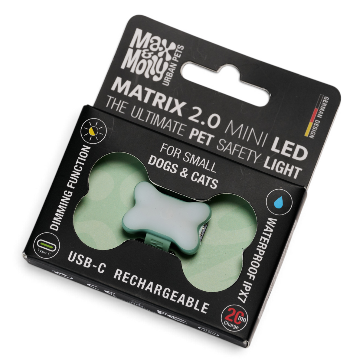 Matrix 2.0 Mini LED - Safety Light Jade