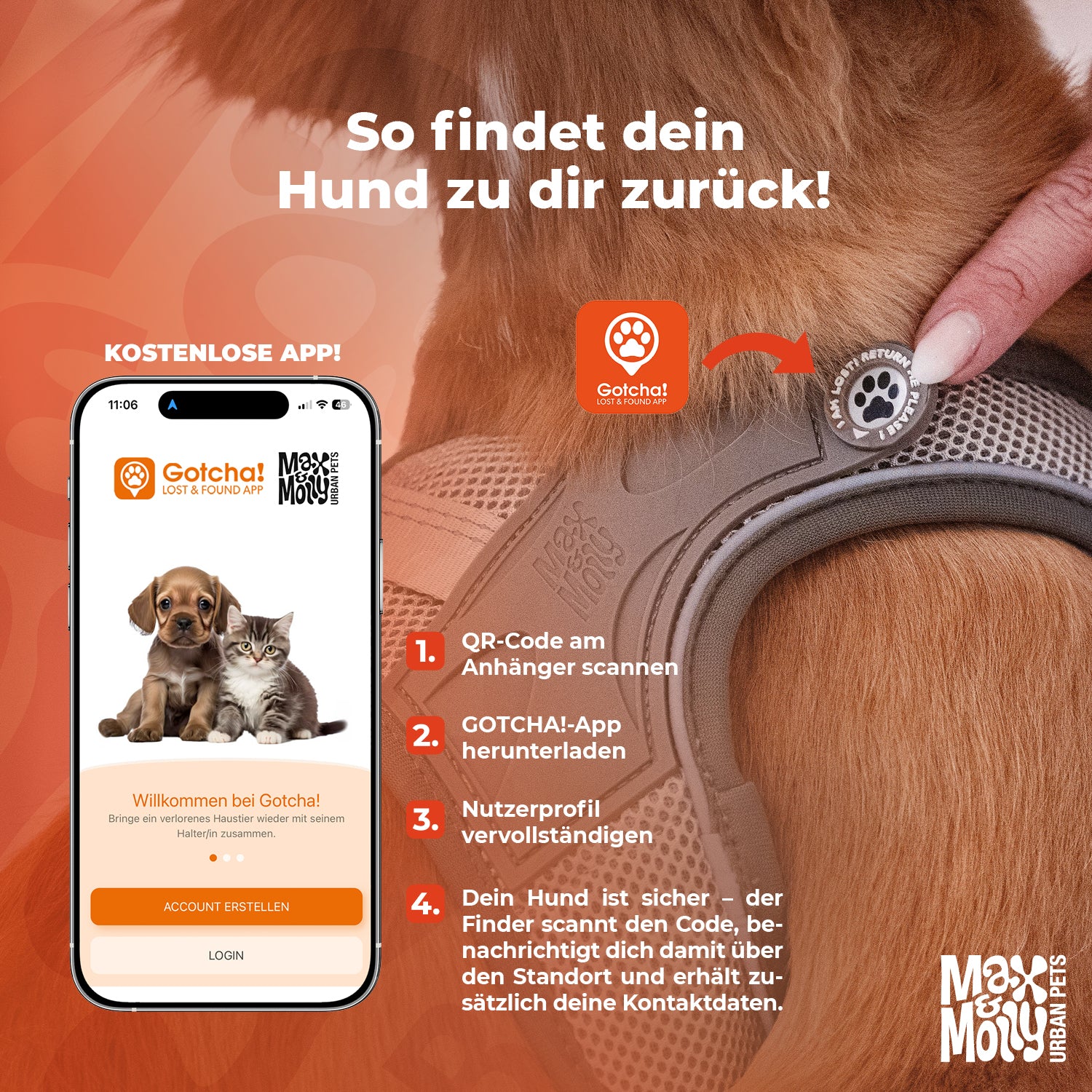 Air Vest Dog Harness - Matrix 2.0 Rose