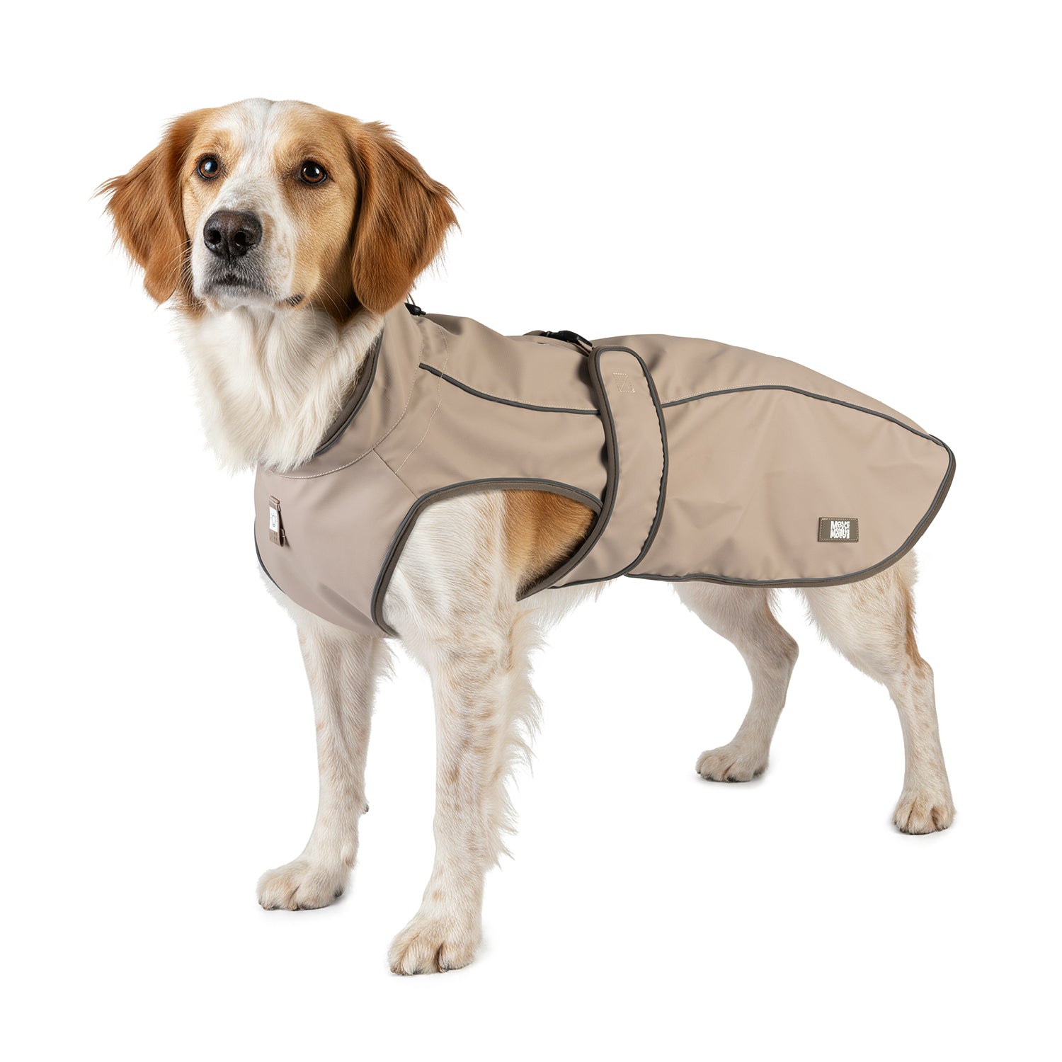 Raincoat for dogs - MATRIX 2.0 SAND