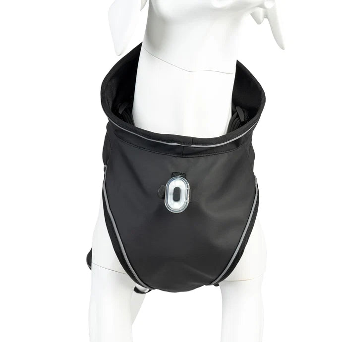 Regenmantel für Hunde - Matrix 2.0 Black