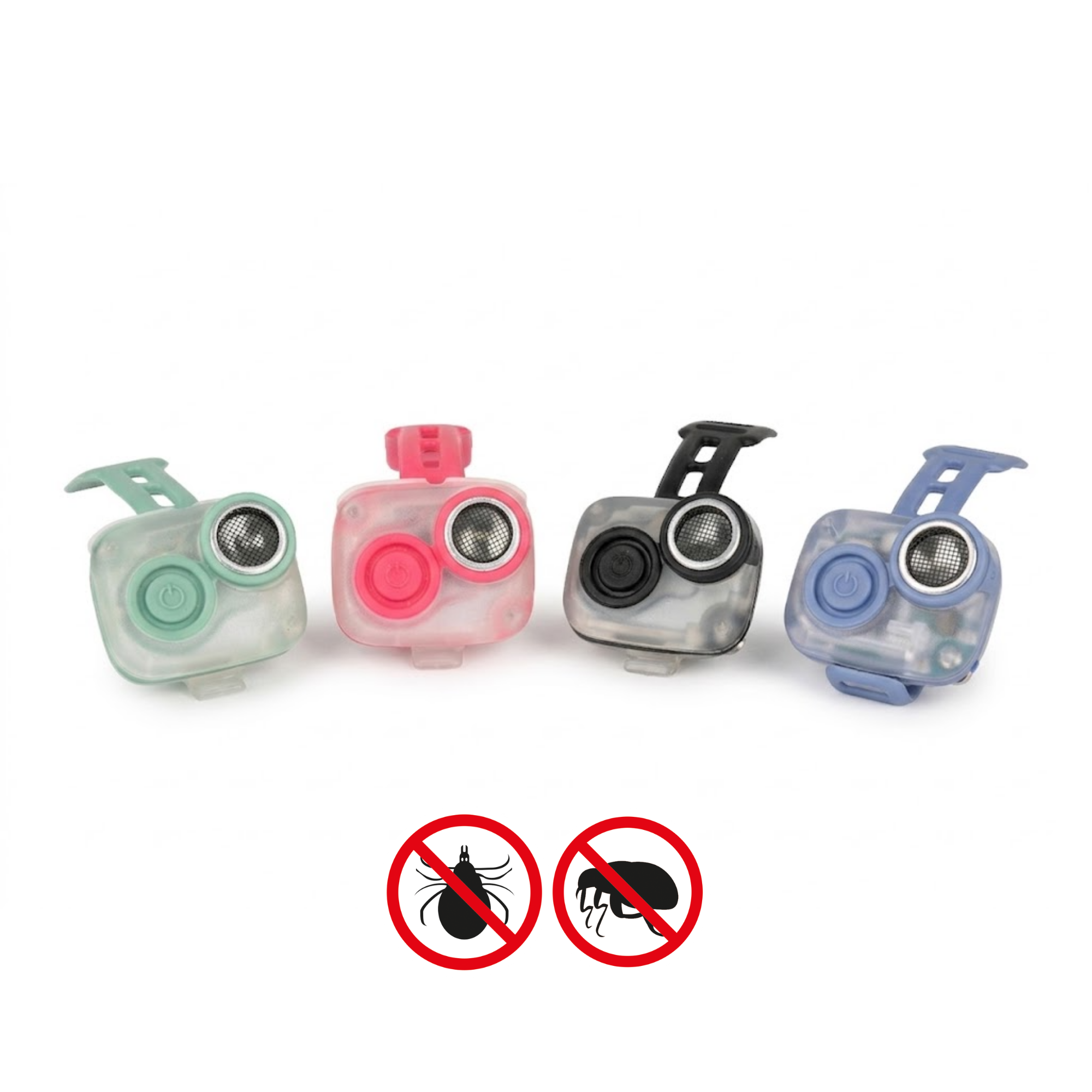 Soundshield MINI - 24/7 Ultraschall Technologie gegen Zecken & Flöhe - Schwarz 