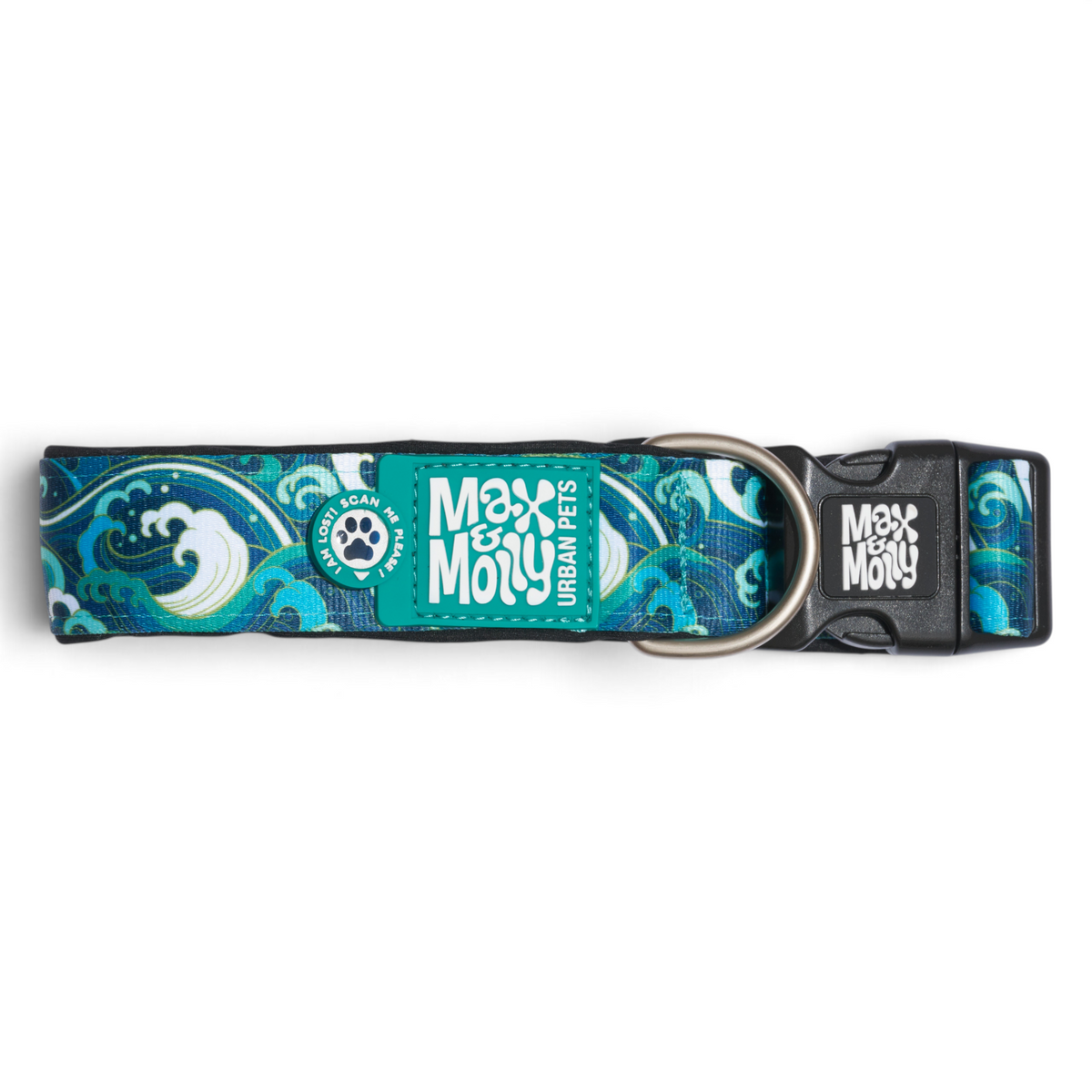 Gotcha! Smart ID Wide Dog Collar - Storm
