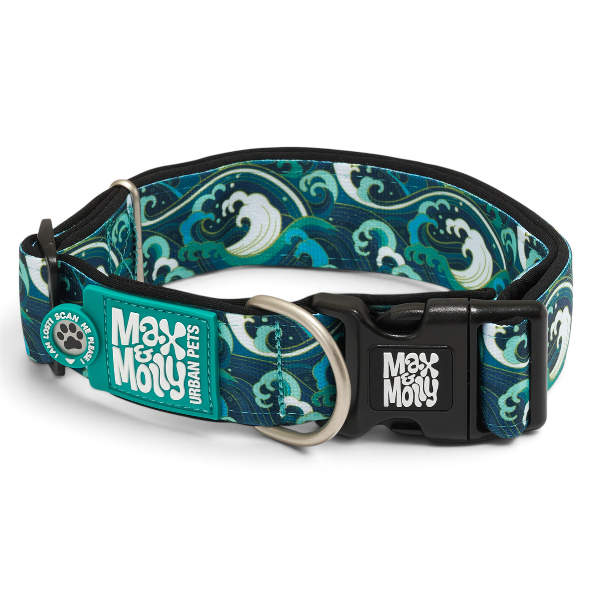 Gotcha! Smart ID Wide Dog Collar - Storm