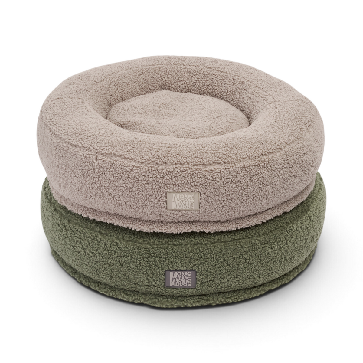 Hundebett Donut  - Luno Teddy Green
