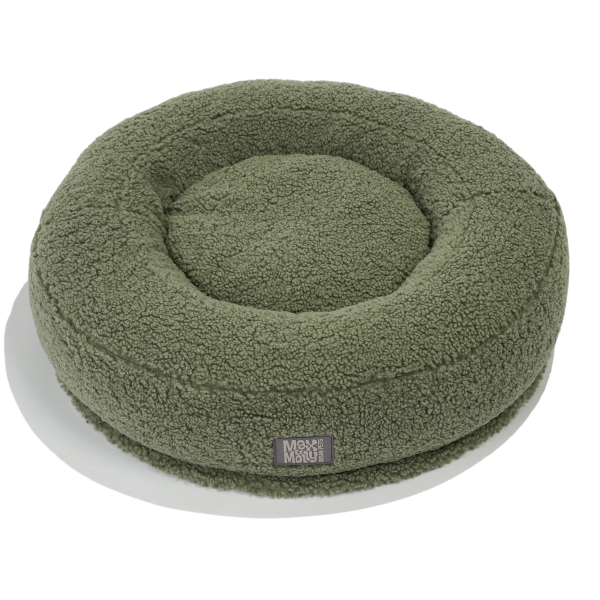 Hundebett Donut  - Luno Teddy Green