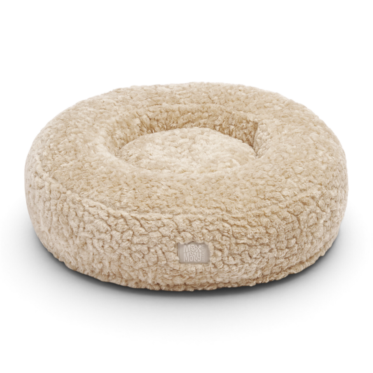 Hundebett Donut - Luno Sheep Beige