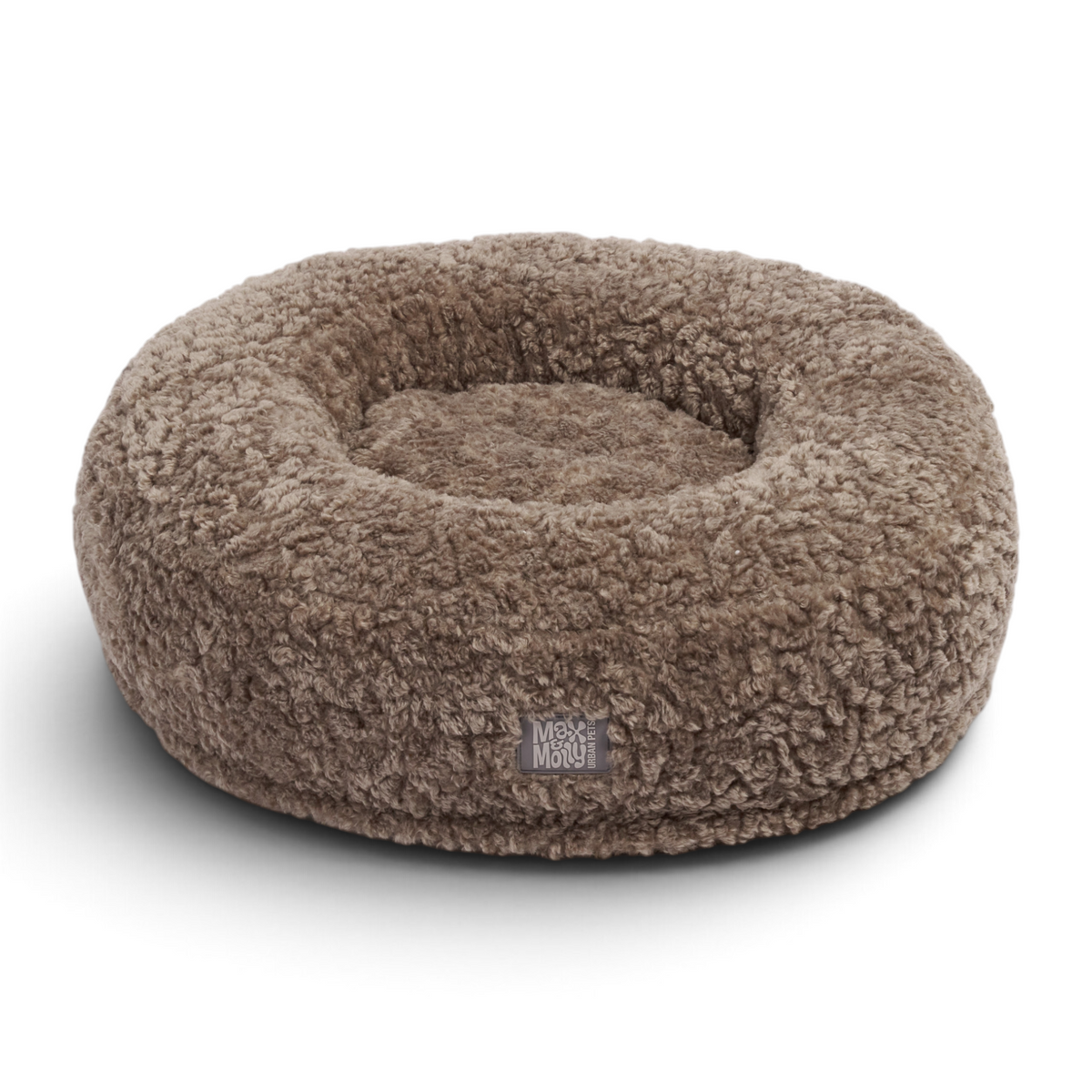Hundebett Donut - Luno Sheep Grey