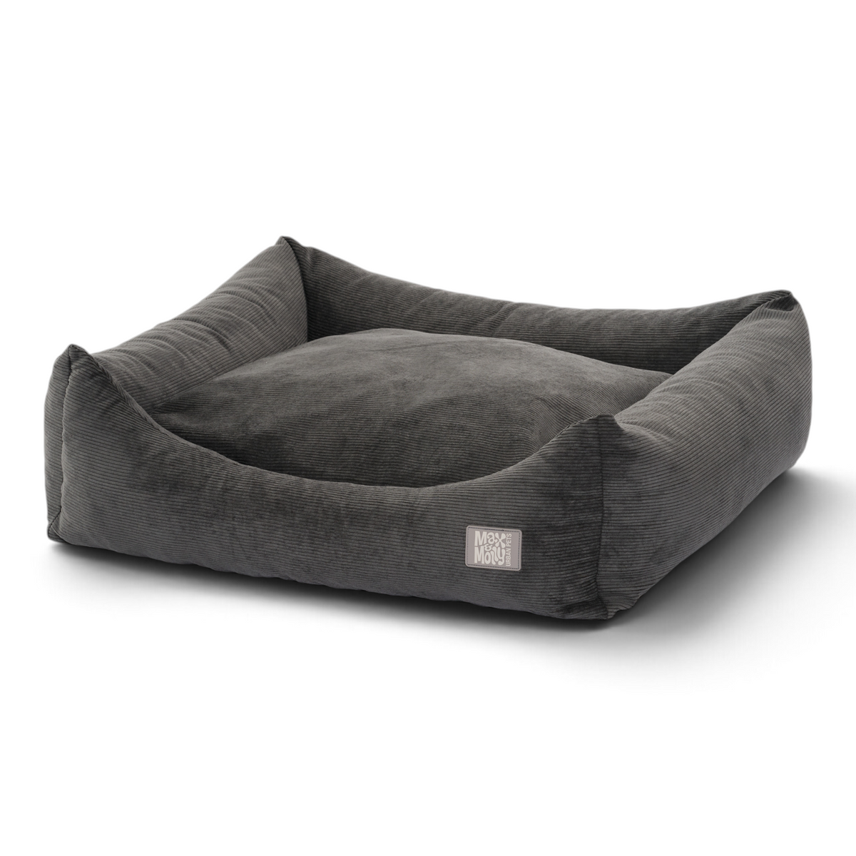 Hundebett Lounge - Vela Cord Grey