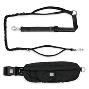 Jogging Leash with Waist Bag -  Matrix 2.0 Black