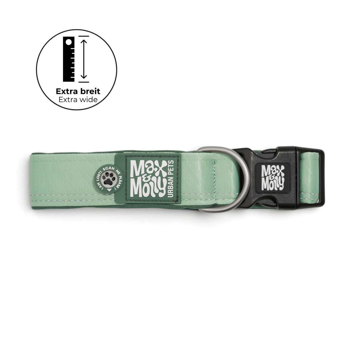 Gotcha! Smart ID Breites Halsband  - Matrix 2.0 Jade