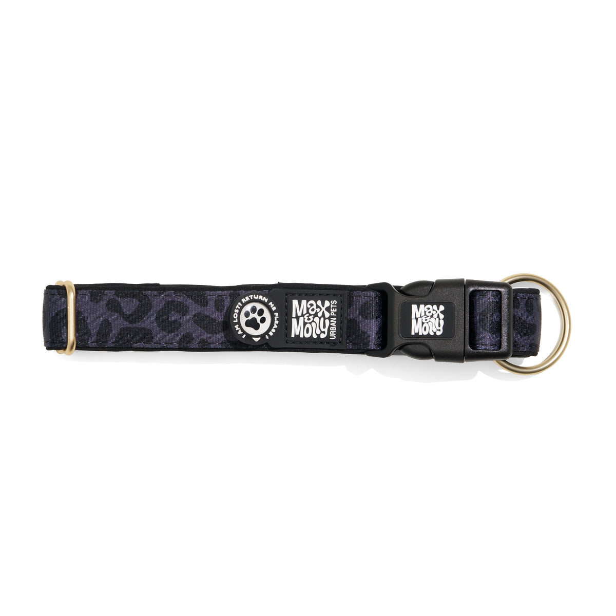 Gotcha! Smart ID Hunde Halsband - Leo - Black