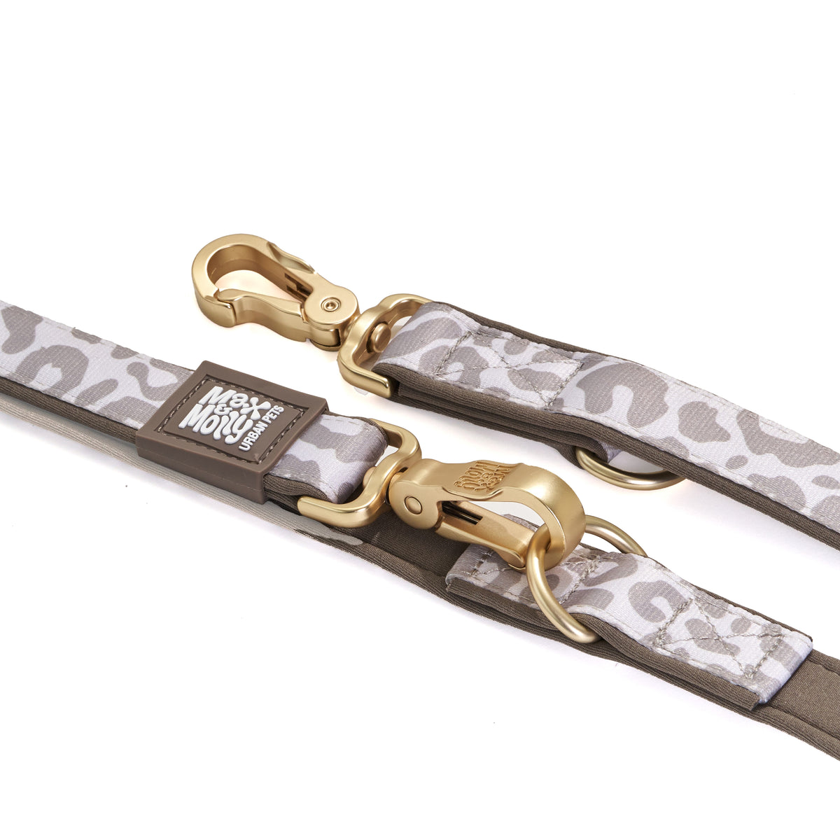 Multi-Function Dog Leash - Leo Beige