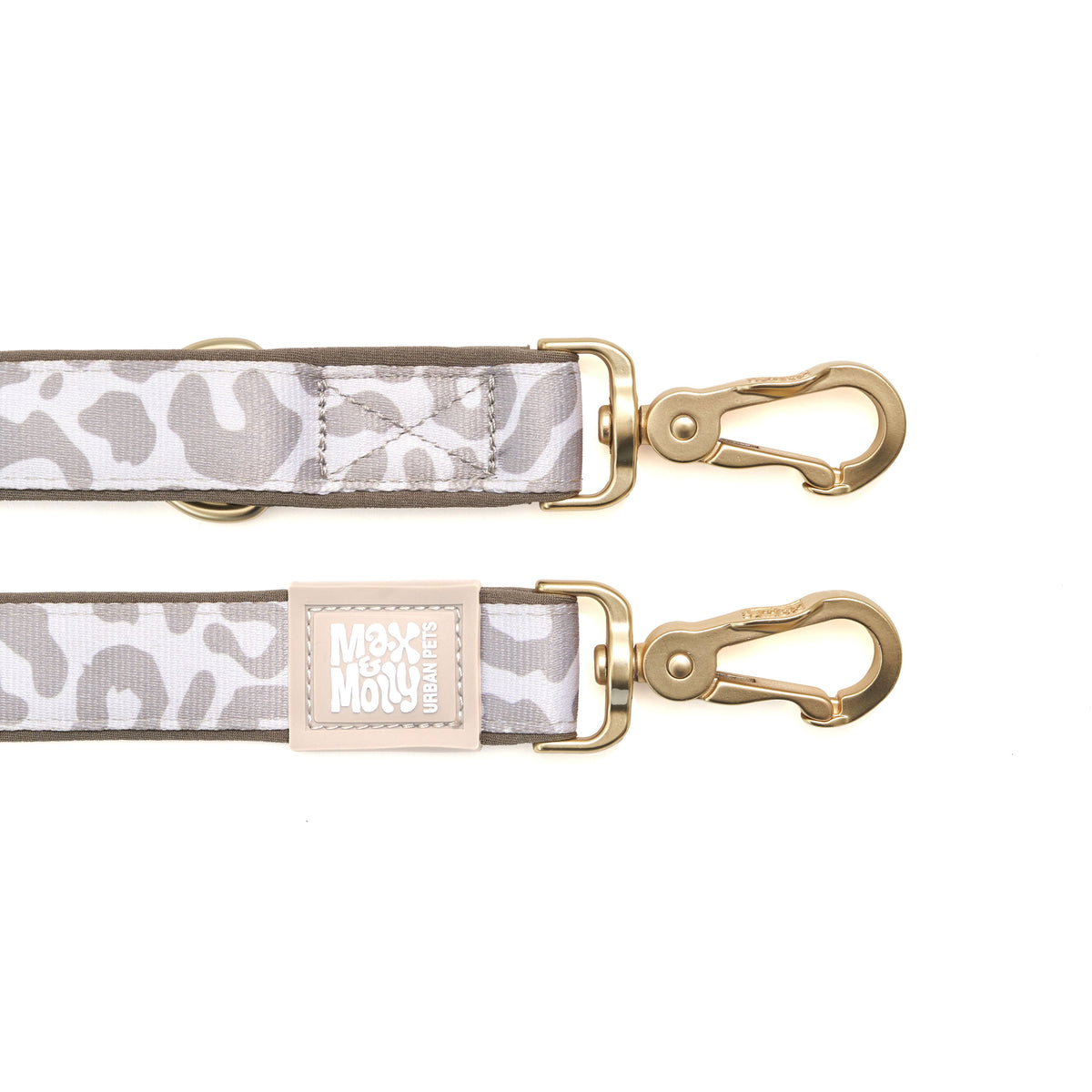 Multi-Function Dog Leash - Leo Beige