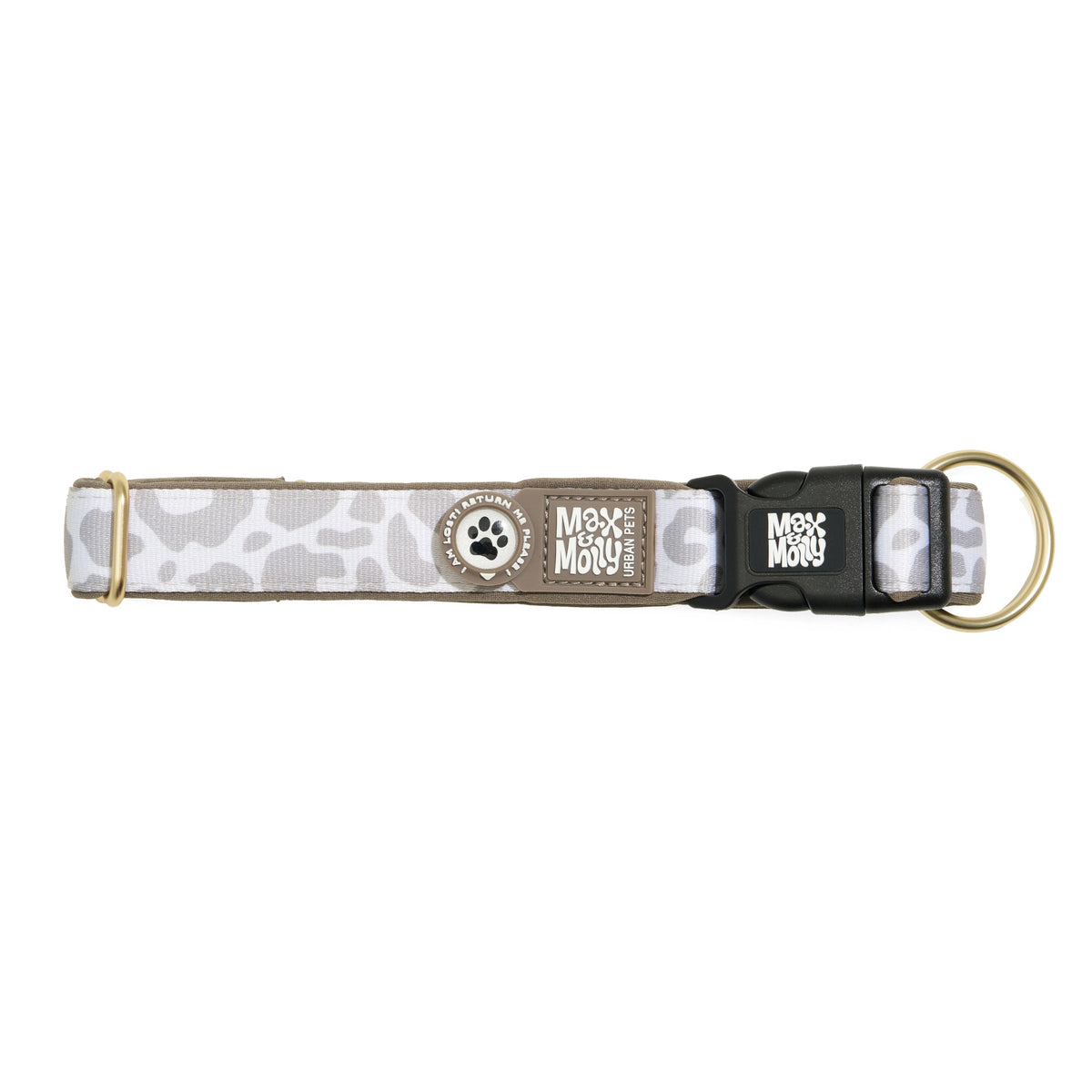 Gotcha! Smart ID Hunde Halsband - Leo - Beige