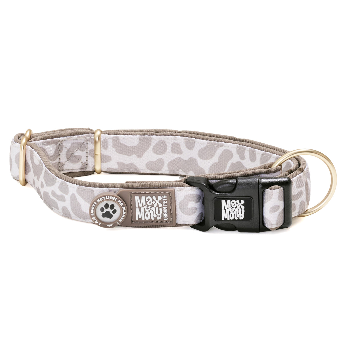 Gotcha! Smart ID Hunde Halsband - Leo - Beige