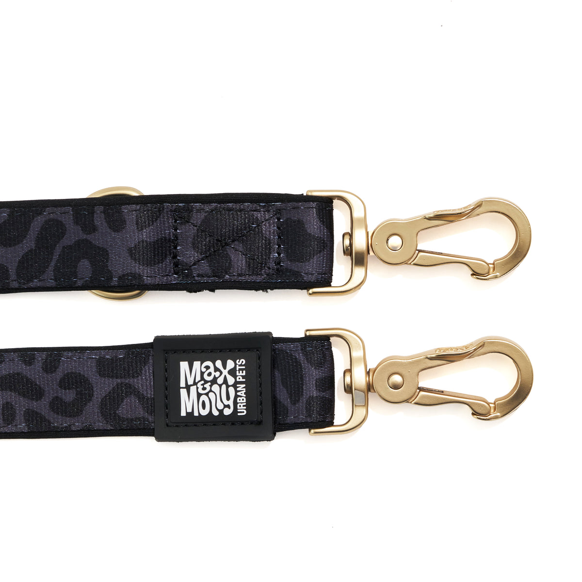 Hunde Multifunktionsleine - Leo Black