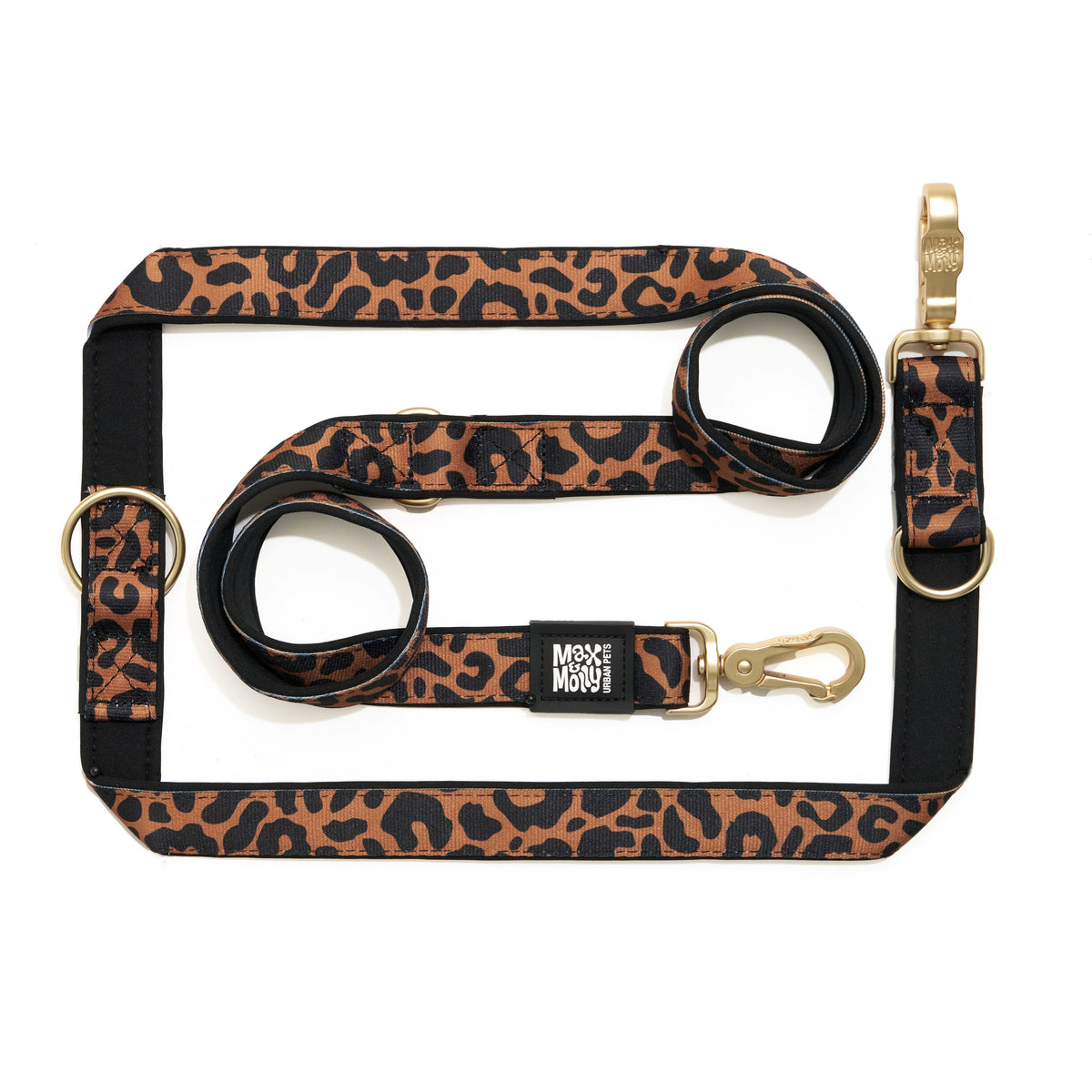 Multi-Function Dog Leash - Leo Brown