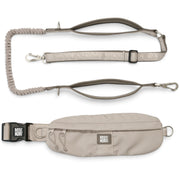 Jogging Leash with Waist Bag -  Matrix 2.0 Sand