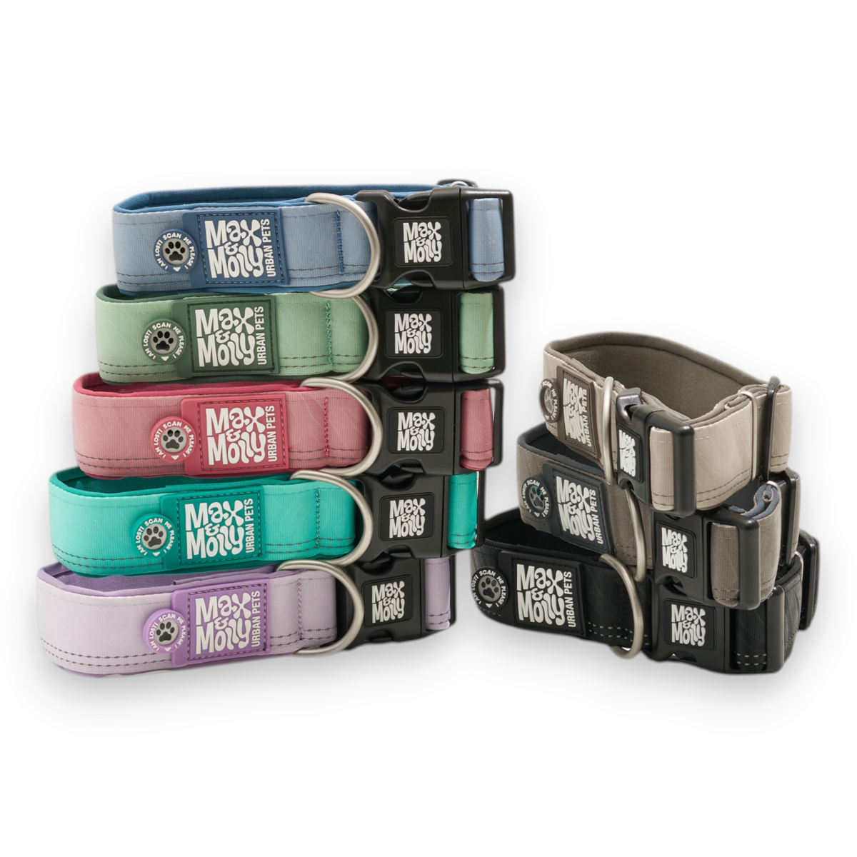Gotcha! Smart ID Wide Collar - Matrix 2.0 Lavender