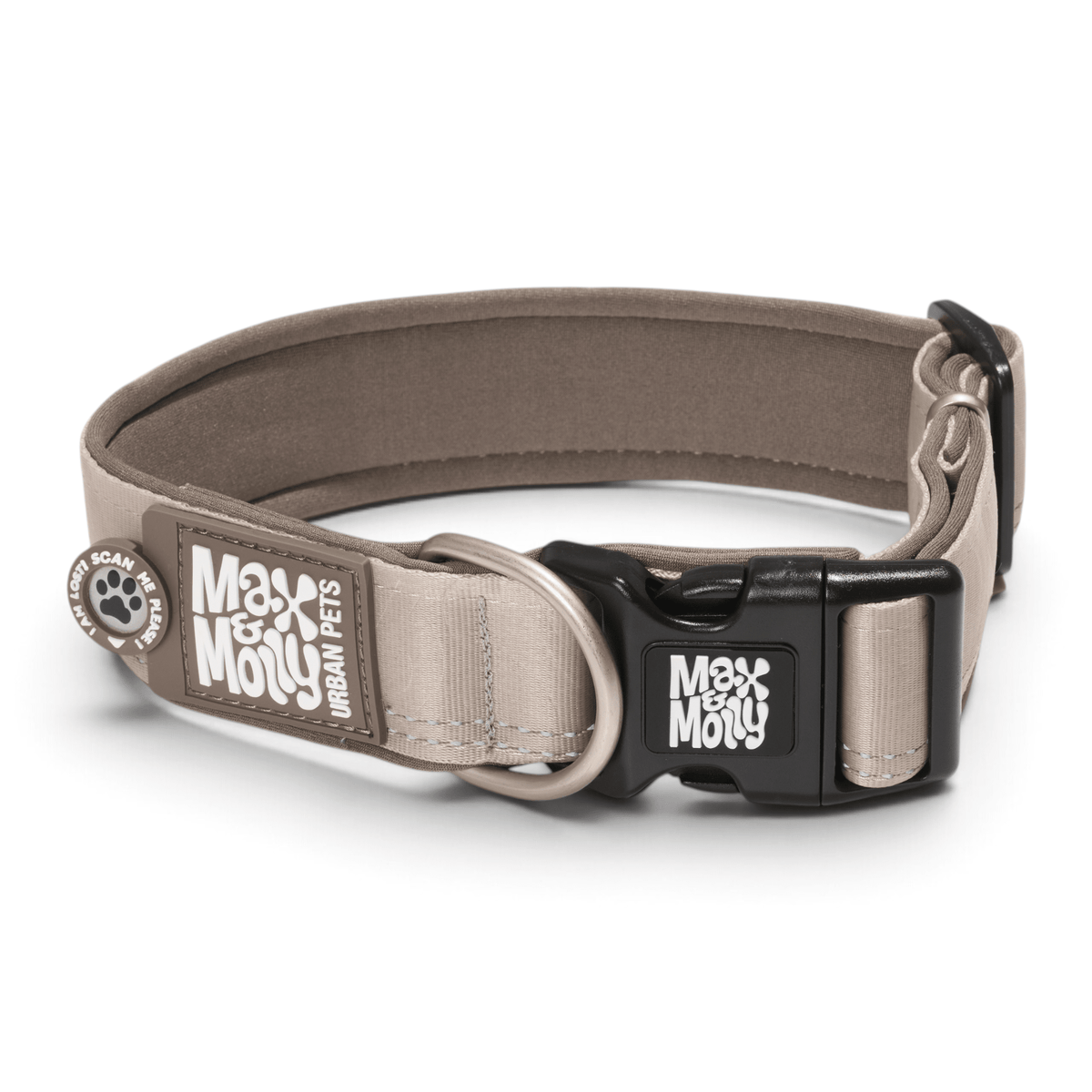 Gotcha! Smart ID Breites Halsband - Matrix 2.0 Sand