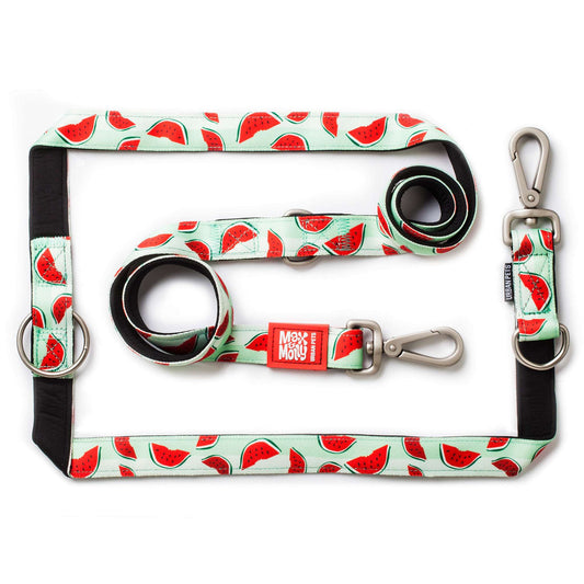 Multi Function Leash - Watermelon - Max & Molly Urban Pets