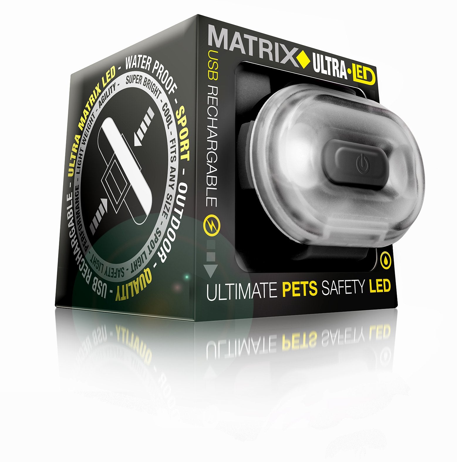 Matrix Ultra LED - Safety light Black