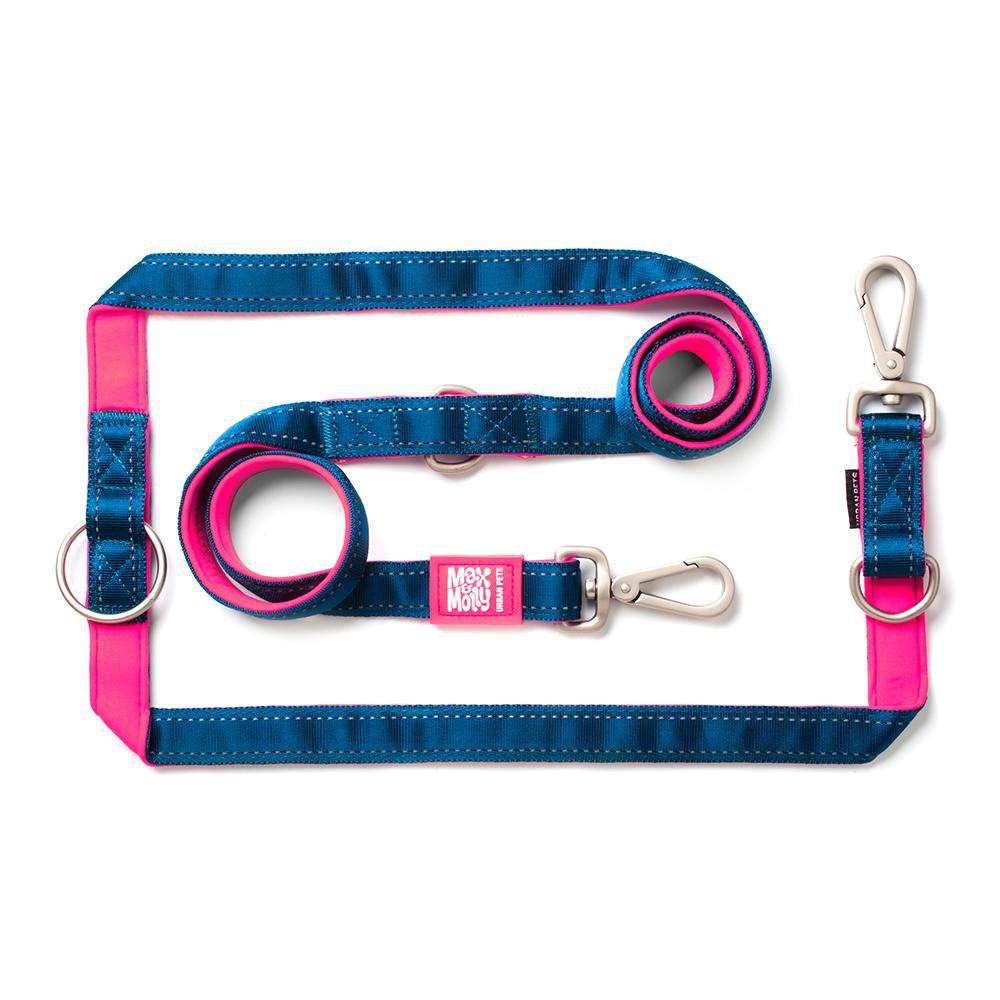Multifunction Leash Multi Function Leash - Matrix Pink – Max & Molly Urban Pets