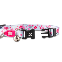 Smart ID Cat Collar - Cherry Bloom