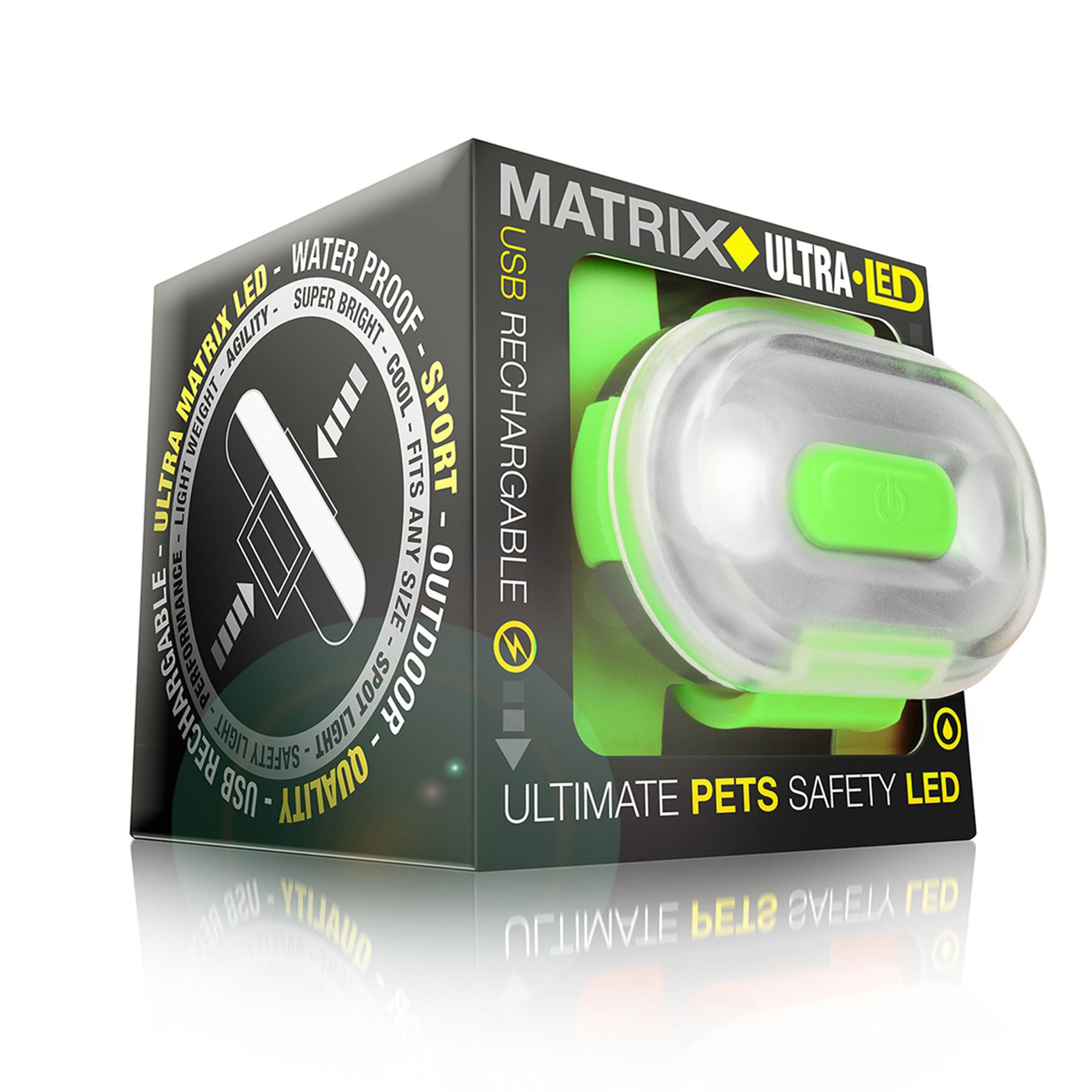 Matrix Ultra LED - Safety Lime Green